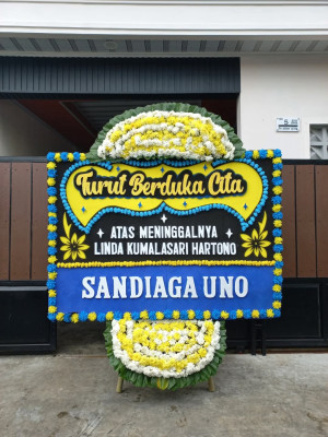 Papan Bunga Duka di Lede